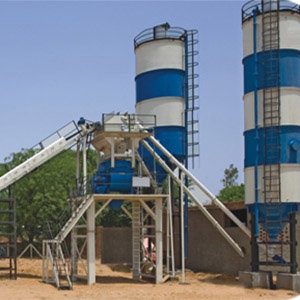 Our HZS35 Concrete Mixing Plant to Nigeria