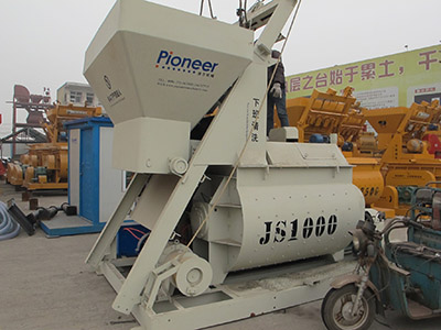 JS compulsory concrete mixer