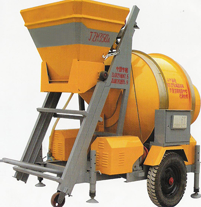 small batch concrete mixer